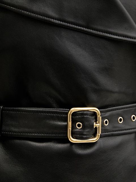 HUGO kurtka skórzana Lanitte