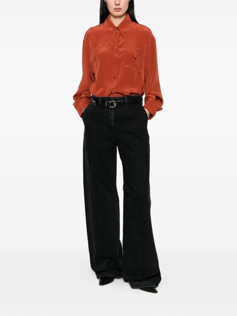 Essentiel Antwerp Jordana pocket shirt - Brown - zdjęcie produktu nr 2