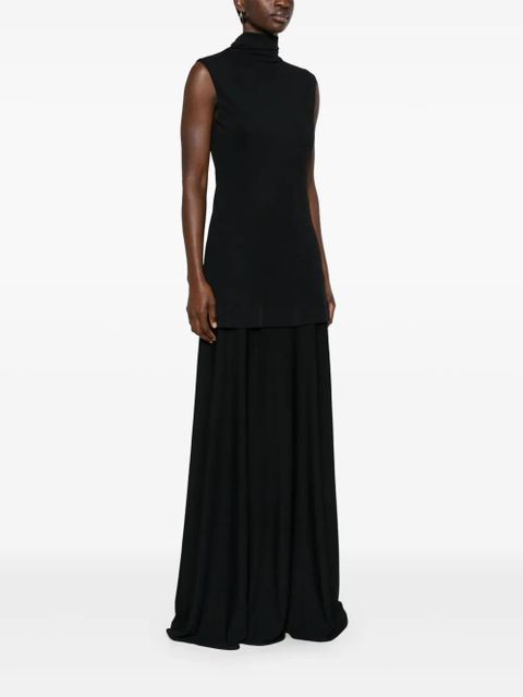 Jil Sander layered midi dress - Black
