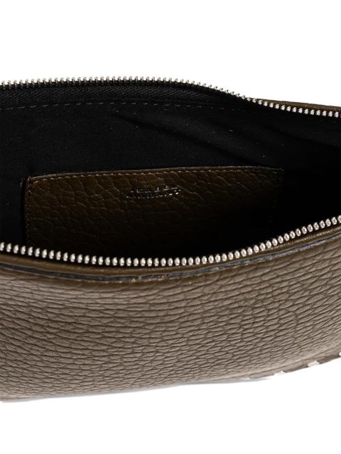 ISABEL MARANT Oskan studded shoulder bag - Green