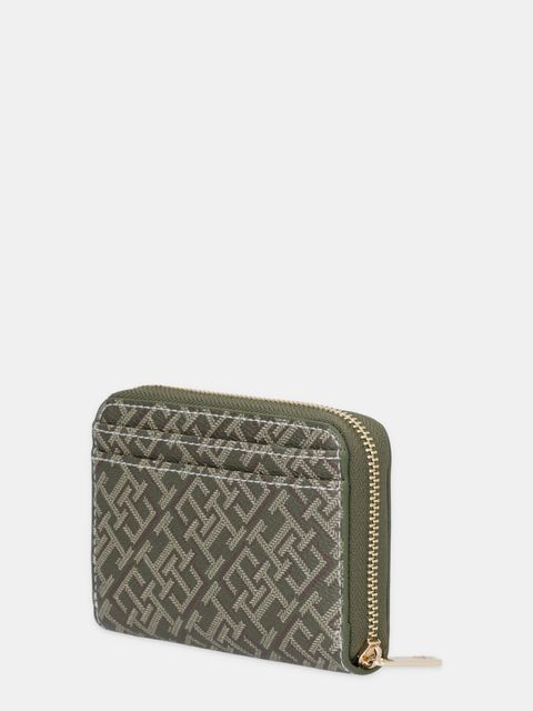 Tommy Hilfiger portfel damski kolor zielony AW0AW17736