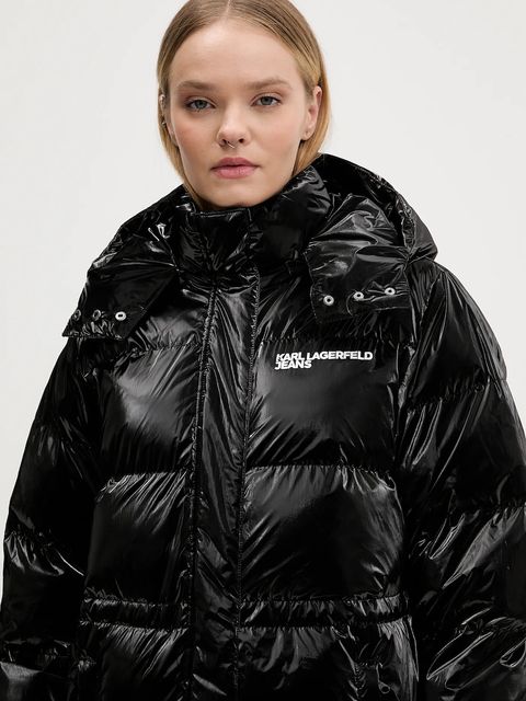 Karl Lagerfeld Jeans kurtka kolor czarny zimowa A4W15059