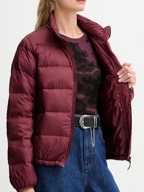 Levi's kurtka puchowa damska kolor bordowy A8320