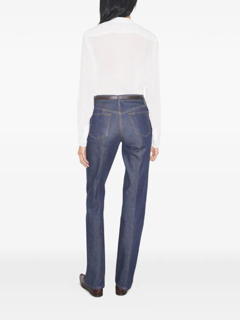 Tory Burch Georgette bow shirt - White - zdjęcie produktu nr 2