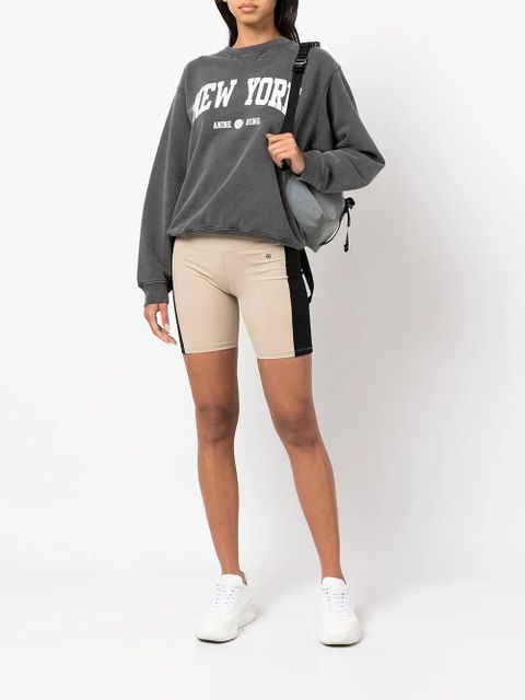 ANINE BING Ramona New York University sweatshirt - Grey