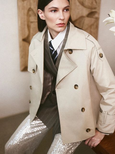 Answear.LAB krótki trencz - zdjęcie produktu nr 1