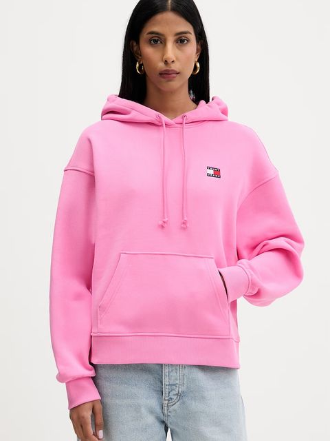 Tommy Jeans bluza z kapturem damska bawełniana - zdjęcie produktu nr 1