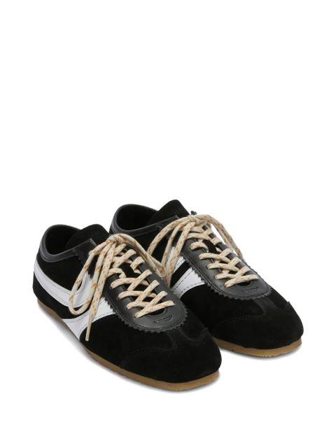 DRIES VAN NOTEN suede stripe sneakers - Black - zdjęcie produktu nr 2