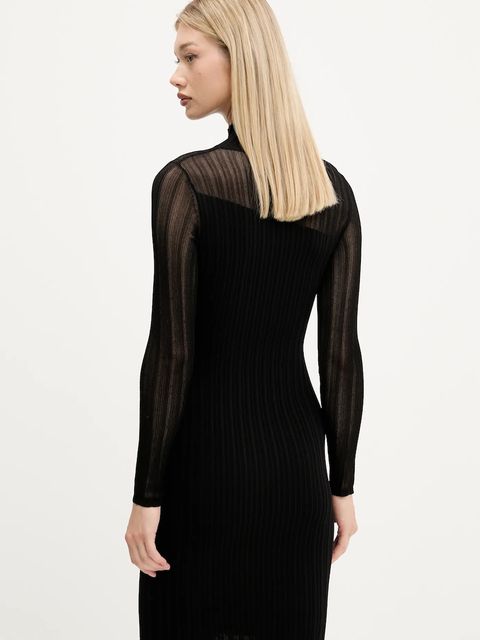 HUGO sukienka kolor czarny 50542664