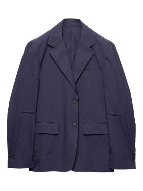 Prada poplin blazer - F0008 BLUE - zdjęcie produktu nr 1