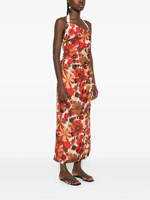 SIR. Castella floral-print dress - Red - zdjęcie produktu nr 2