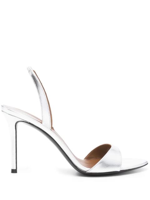 Giuseppe Zanotti 100mm Llilibeth sandals - Silver - zdjęcie produktu nr 1