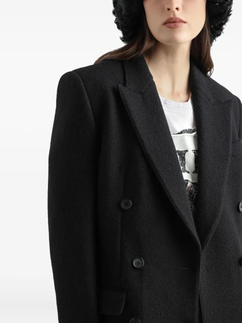 Dolce & Gabbana double-breasted wool blazer - Black