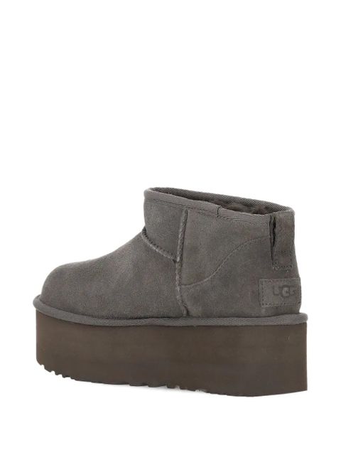 UGG 51mm platform suede boots - Grey