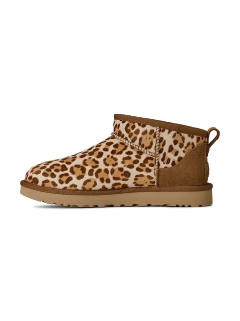 UGG śniegowce zamszowe W Classic Ultra Mini Plains
