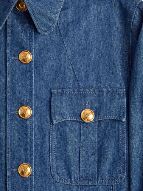 Valentino Garavani Sahariana denim jacket - Blue
