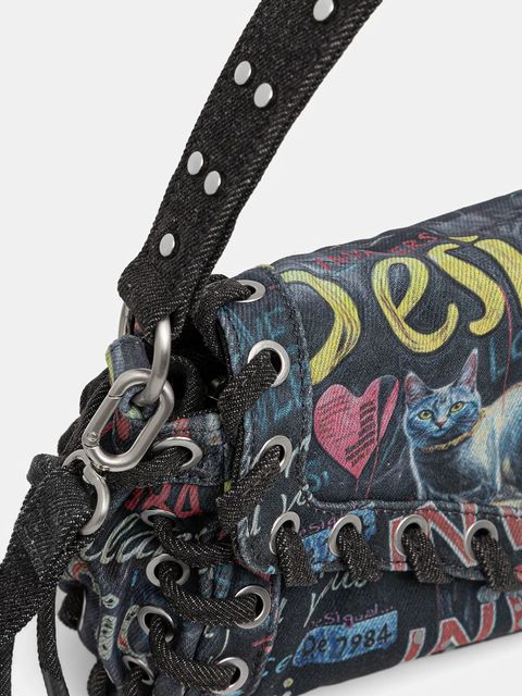 Desigual torebka PIZZICATO ZARAU 25WAXD22