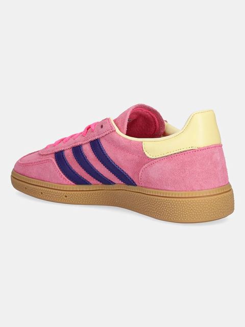 adidas Originals sneakersy zamszowe Handball Spezial damskie kolor różowy JP8718