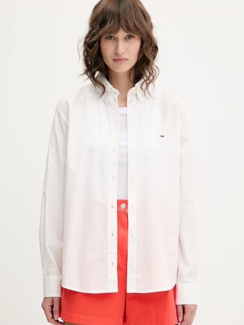 Tommy Jeans koszula bawełniana - zdjęcie produktu nr 2