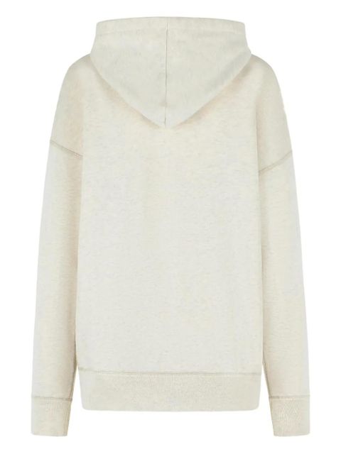 ISABEL MARANT Mansel logo hoodie - Neutrals
