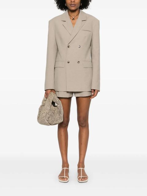 Nanushka straight-leg shorts - Neutrals - zdjęcie produktu nr 2