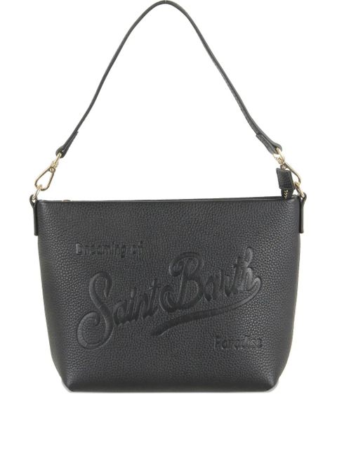 MC2 Saint Barth Aline logo-devossed shoulder bag - Black - zdjęcie produktu nr 1