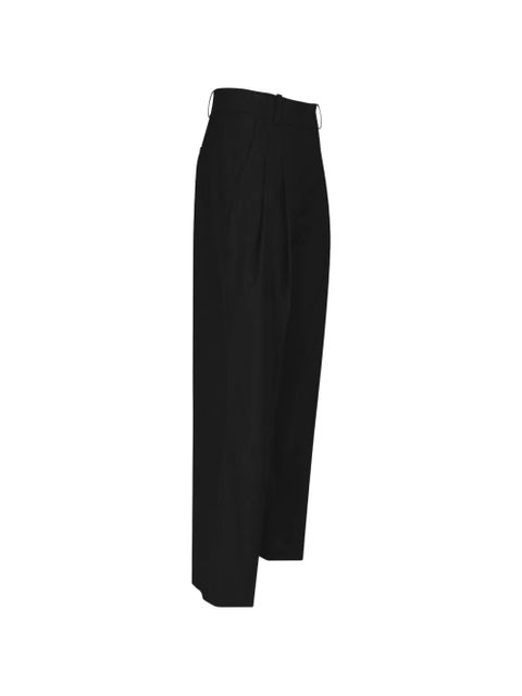 The Frankie Shop Gelso pleated trousers - Black