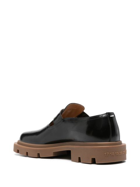 Maison Margiela Ivy leather loafers - Black
