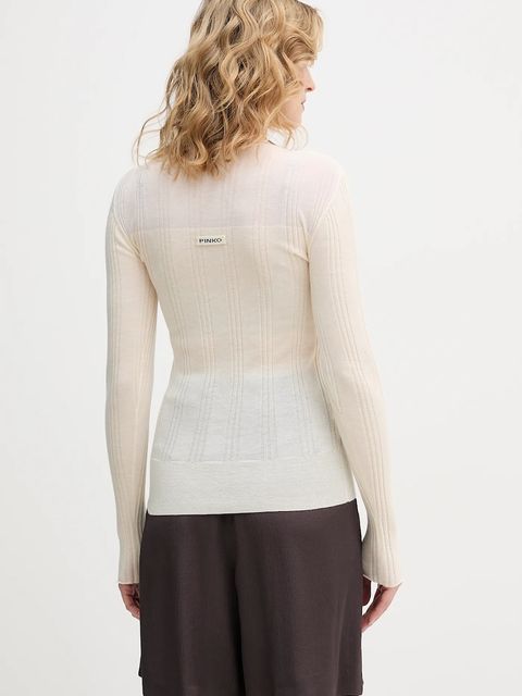 Pinko sweter z dodatkiem wełny