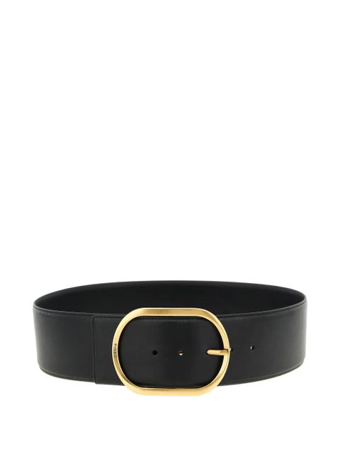 PINKO buckled leather belt - Black - zdjęcie produktu nr 1