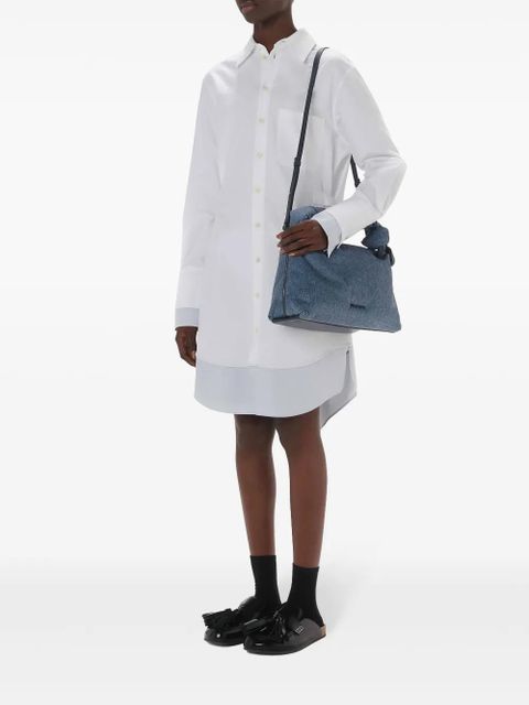 JW Anderson Corner padded shoulder bag - Blue