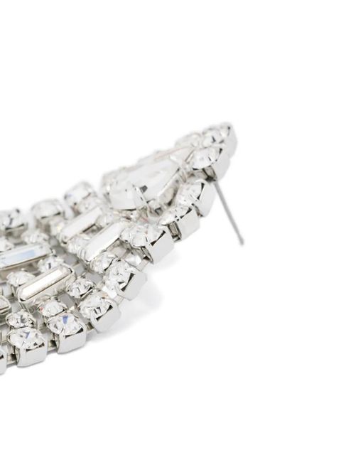Magda Butrym crystal-embellished earrings - Silver