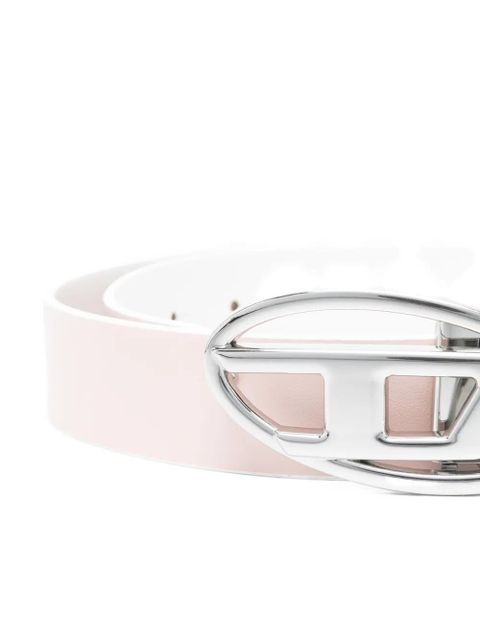 Diesel logo buckle belt - White - zdjęcie produktu nr 2