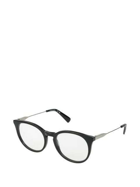 Longchamp oval-frame glasses - Black