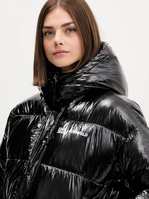 Karl Lagerfeld Jeans kurtka kolor czarny zimowa A4W15022