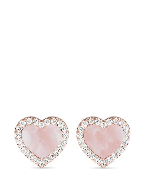 APM Monaco heart stud earrings - Gold - zdjęcie produktu nr 1