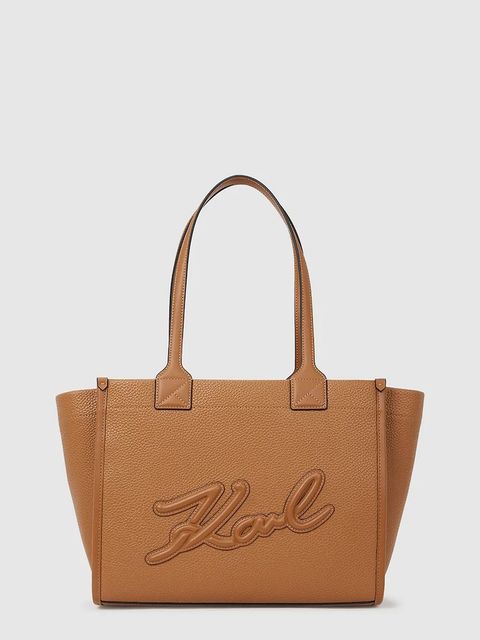 Karl Lagerfeld torebka K/SKUARE kolor brązowy A4W30258 - zdjęcie produktu nr 1