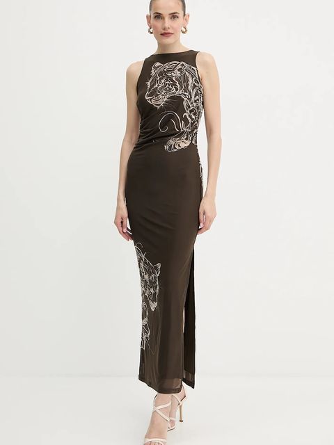 Guess sukienka PENELOPE kolor zielony maxi dopasowana W5YK19 KCZC2 - zdjęcie produktu nr 1