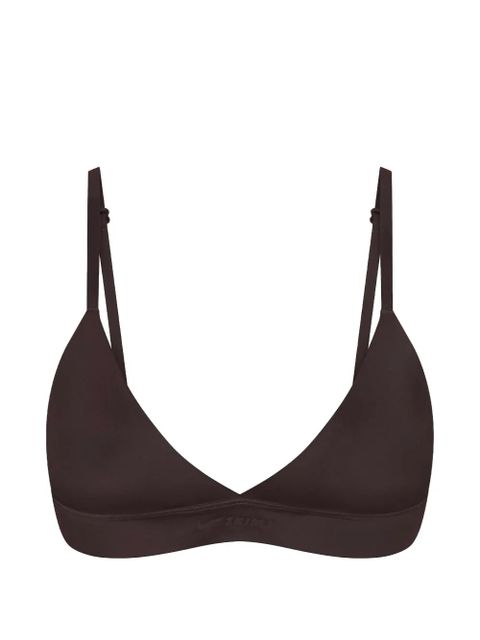 Skims x Nike Shine triangle sports bra - Brown - zdjęcie produktu nr 1