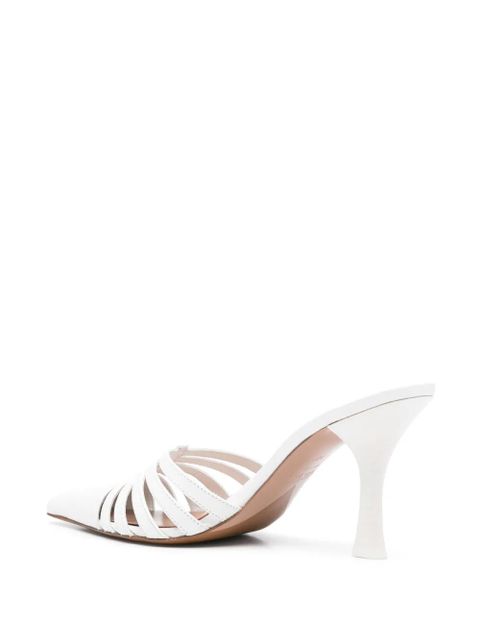 Paris Texas 85mm Nadia sandals - White