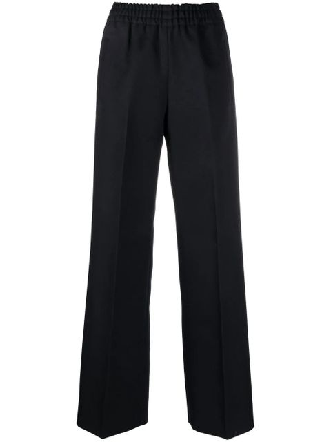 Golden Goose elasticated high-waist trousers - Blue - zdjęcie produktu nr 1