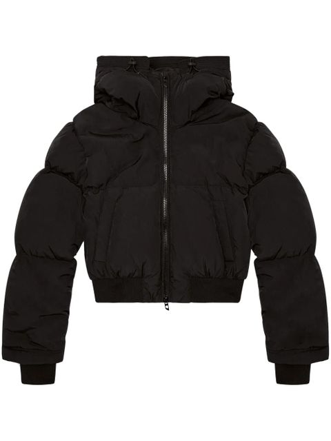 Diesel W-PEYT puffer jacket - Black - zdjęcie produktu nr 1