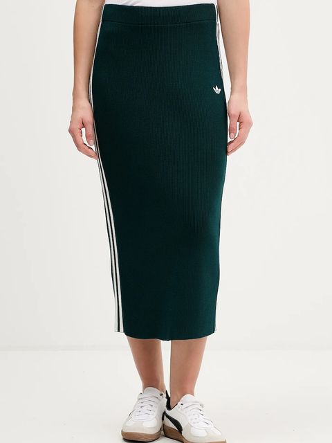 adidas Originals spódnica Knit 3s midi ołówkowa JW2662 - zdjęcie produktu nr 1