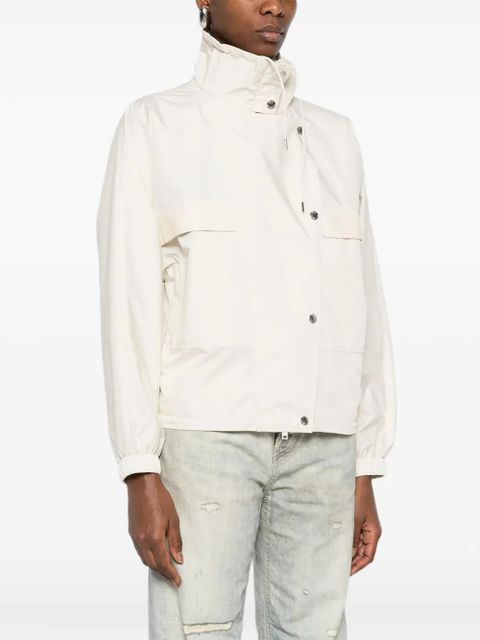 Yves Salomon chest-pocket buttoned jacket - Neutrals