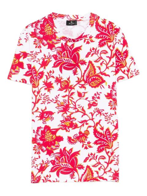 ETRO floral-print T-shirt - White - zdjęcie produktu nr 1