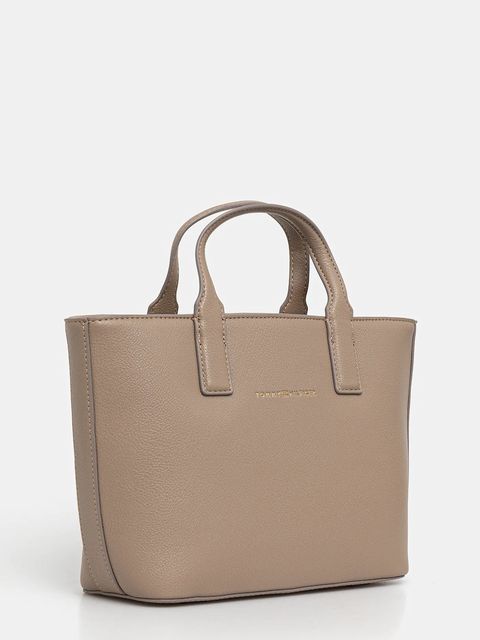 Tommy Hilfiger torebka kolor brązowy AW0AW17448