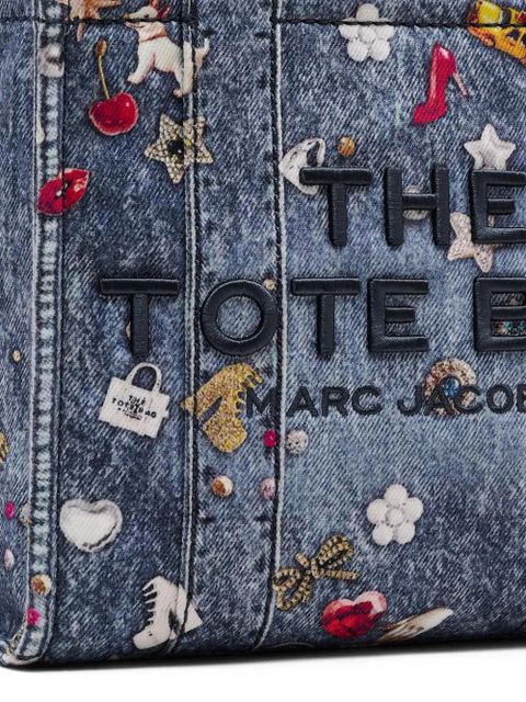 Marc Jacobs small Tote Trompe bag - Blue