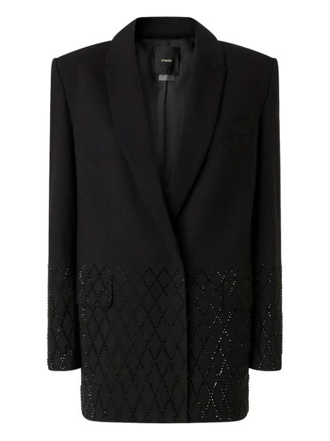 PINKO Laser Game single-breasted blazer - Black - zdjęcie produktu nr 1