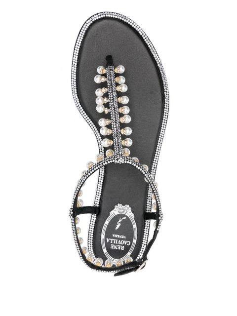 René Caovilla Diana sandals - Black