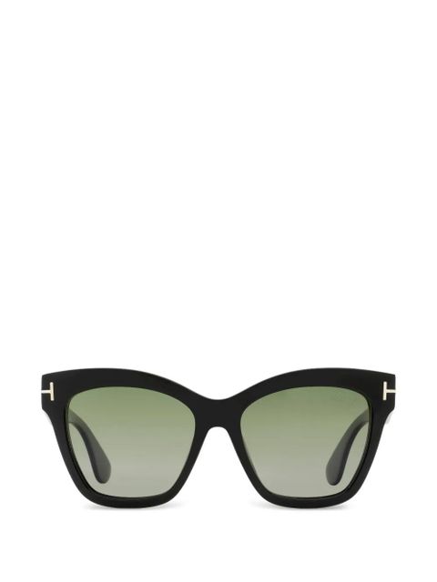 TOM FORD Eyewear Elvira butterfly-frame sunglasses - Black - zdjęcie produktu nr 1